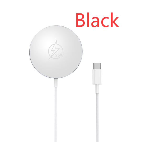 Chargeur sans fil magnétique 25W en métal idéal pour recharger sans fil des téléphones portables