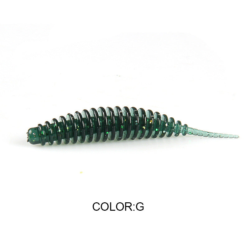 Micro Luer Soft Lure Soft Worm Fishing Topmouth Culter Mandarin Fish Weever Lure
