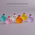 Voiture trois dimensions décoration-couronne lumineuse mélange de poulet couleur-1 pièce