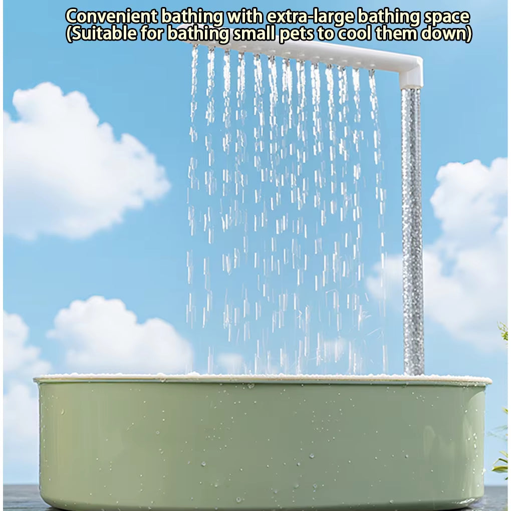 Baignoire pour perroquet Baignoire pour oiseaux à circulation automatique