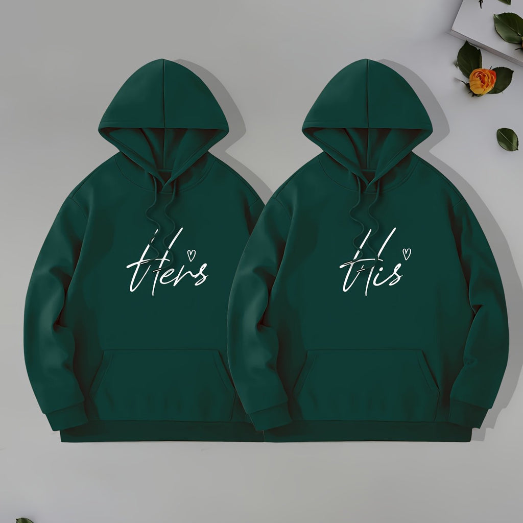 Stylish Casual Loose-fitting Unisex Hoodie pour les couples