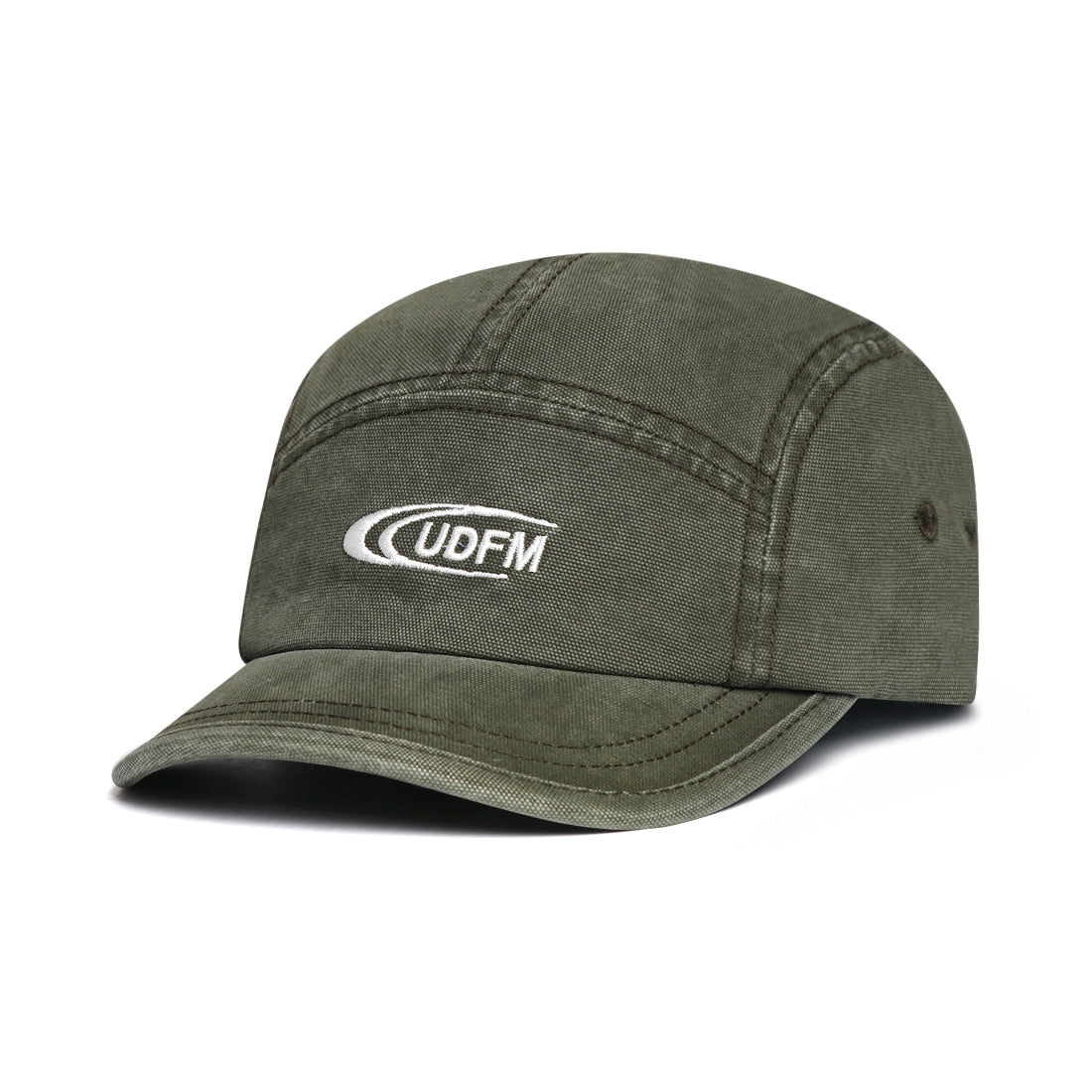 Casquette de baseball lavée rétro avec bride courte