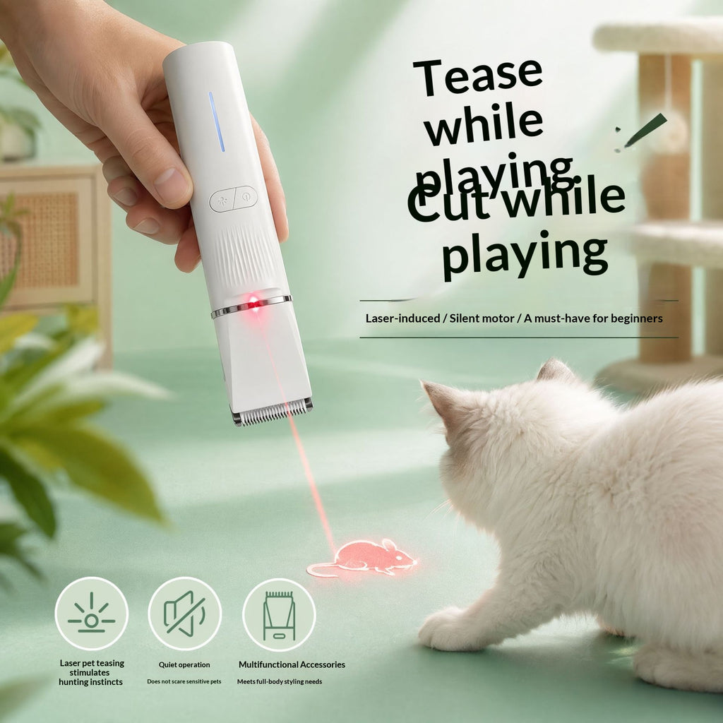 Clipper électrique pour animaux de compagnie de haute puissance & Trimeur de grooming Cat.