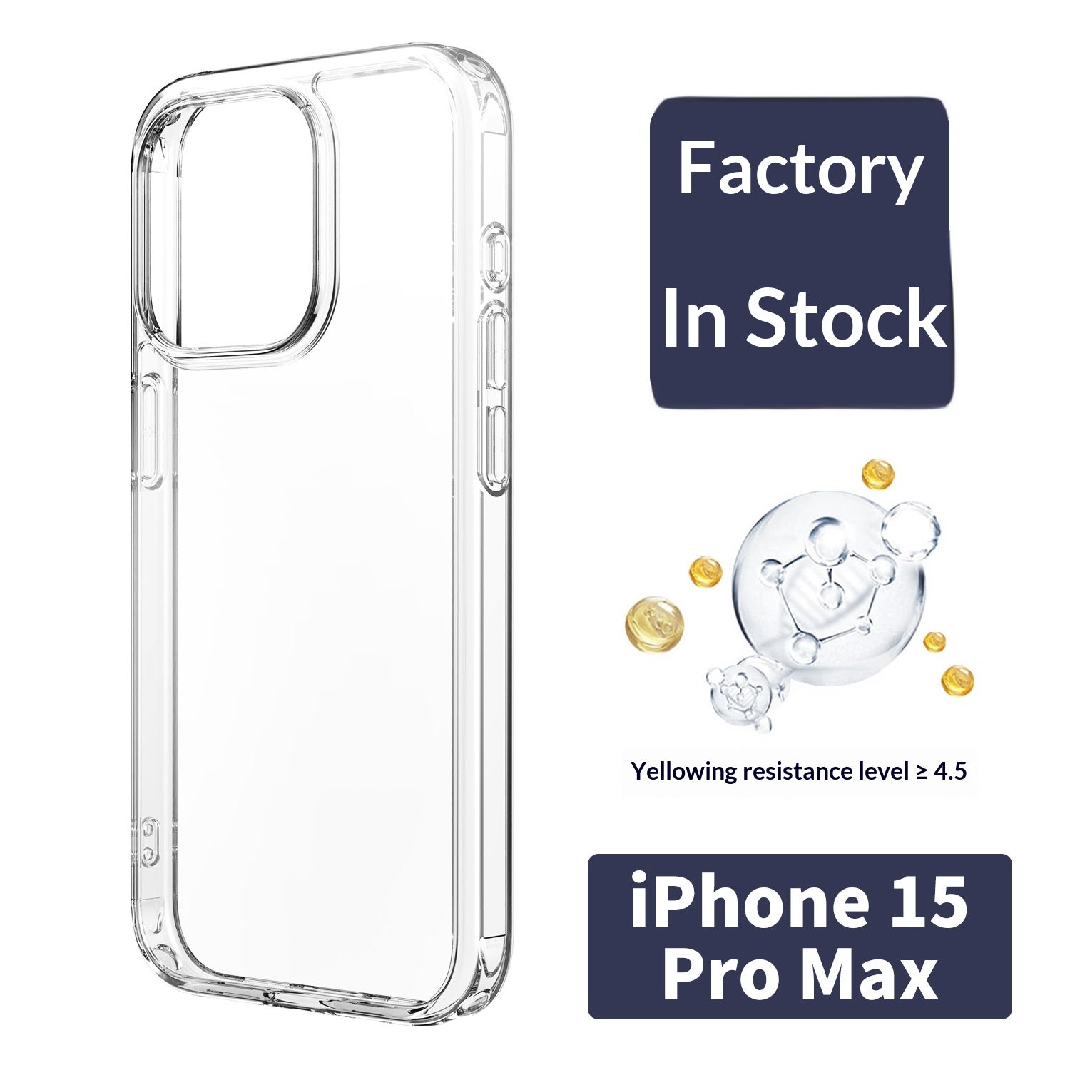 Corps complet transparent Drop preuve téléphone Case