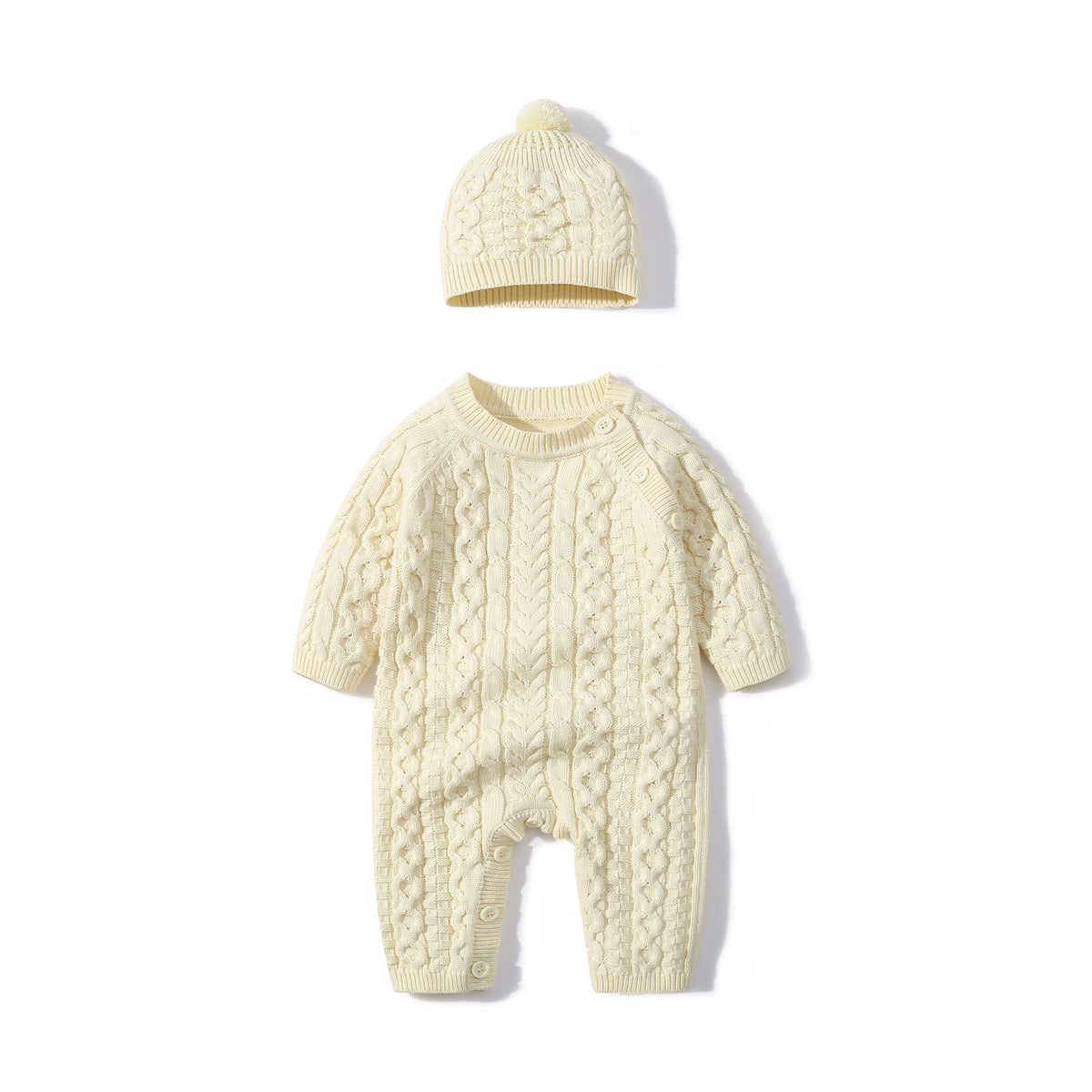 Automne et hiver Onésie tricoté chanvre Hemp Ha Yi
