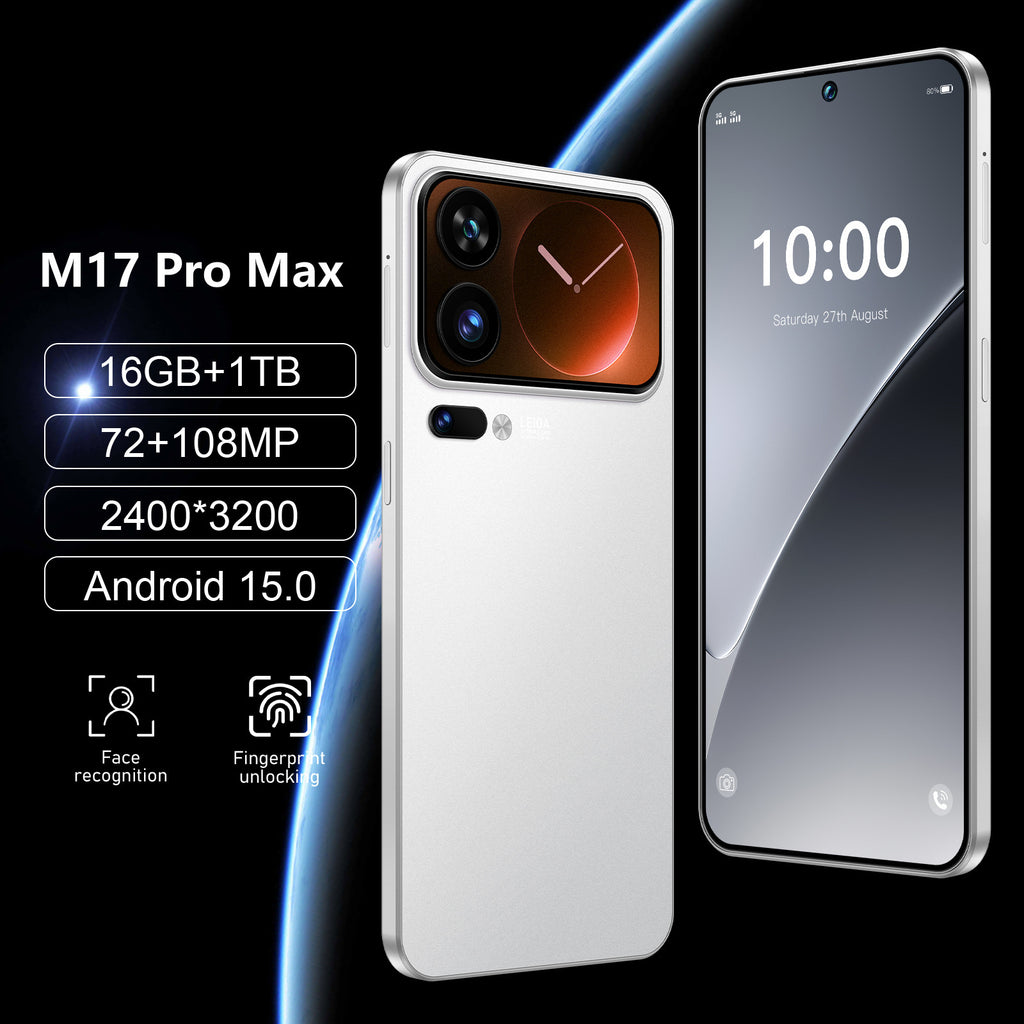 M17 Pro Max Téléphone avec grand écran