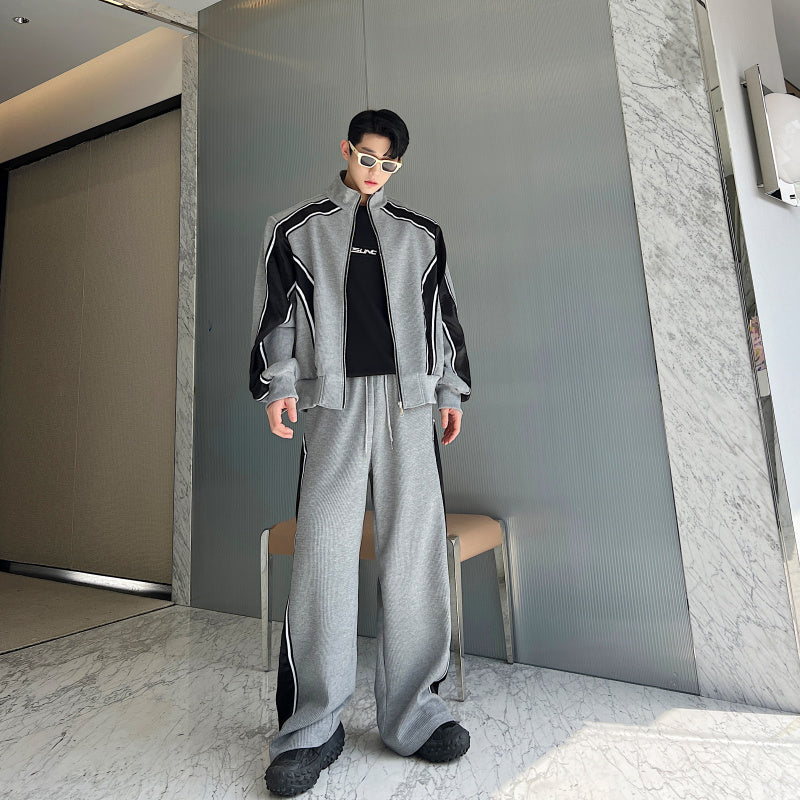 Col debout Cardigan Veste Hoodie