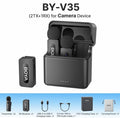 Wireless Lavalier Microphone with Triple-Level AI Noise Cancellation for Mobile Live Strea