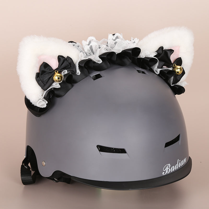 Mignon casque de dessin animé et couverture de chapeau