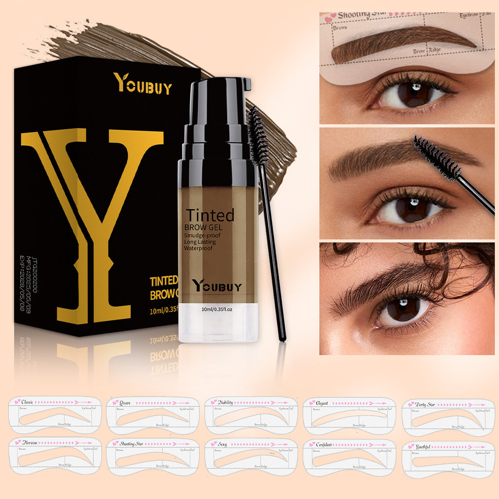 YOUBUY Gel des sourcils brun clair