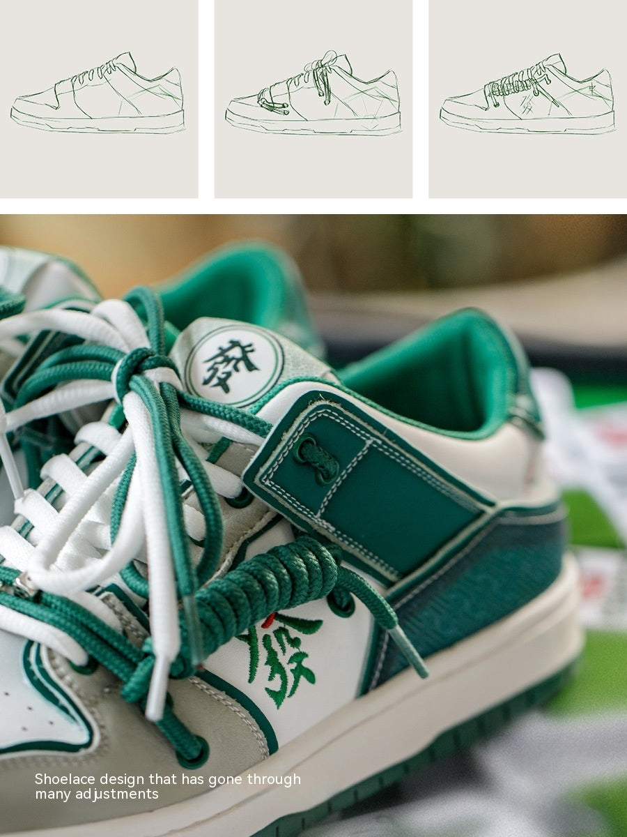Mahjong Épaisse semelle Sports Chaussures décontractées