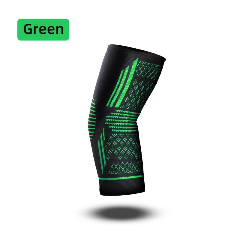Sports Elbow Guard Compresse élastique à quatre faces en nylon respirant