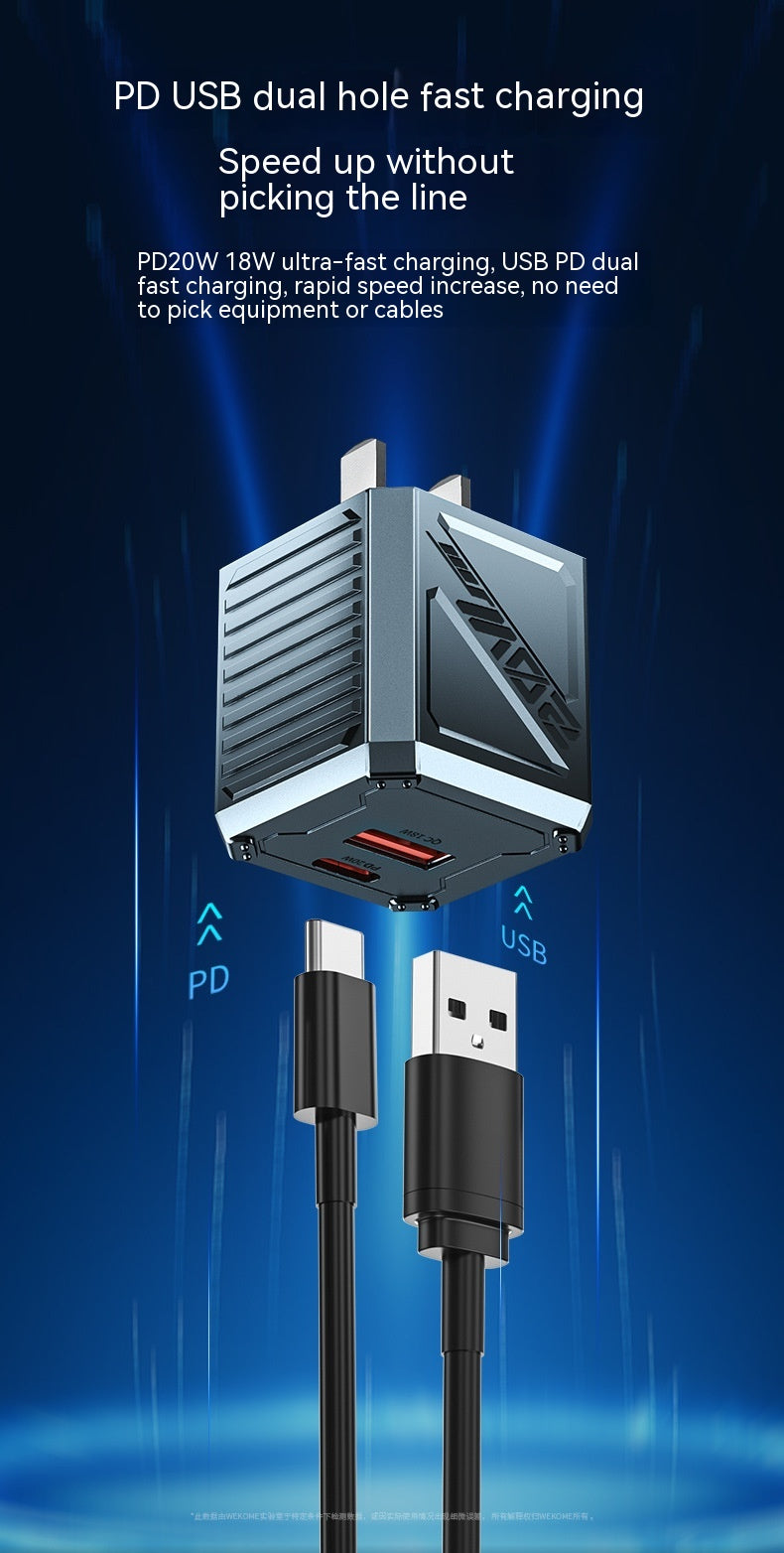 Chargeur d'armure rapide de port C 20W