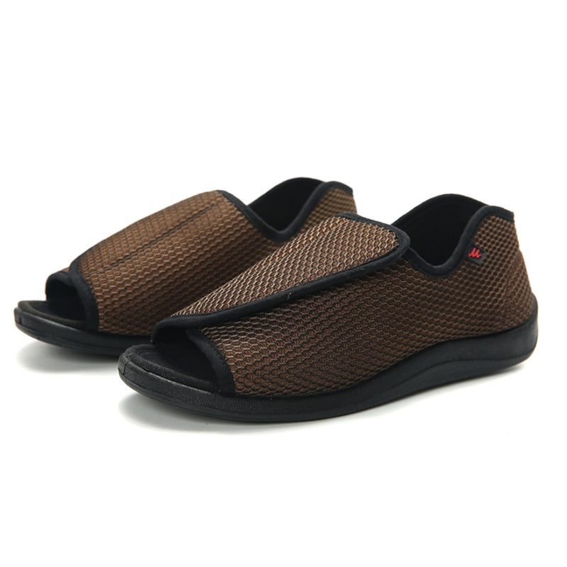 Qivagosha Mesh Respirant Chaussures Velcro réglables
