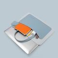 Portable 13 pouces sac d'ordinateur fleur mince