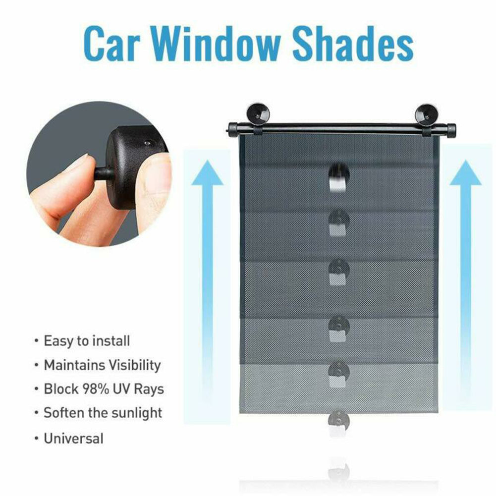 Bouclier solaire rétractable pour véhicule