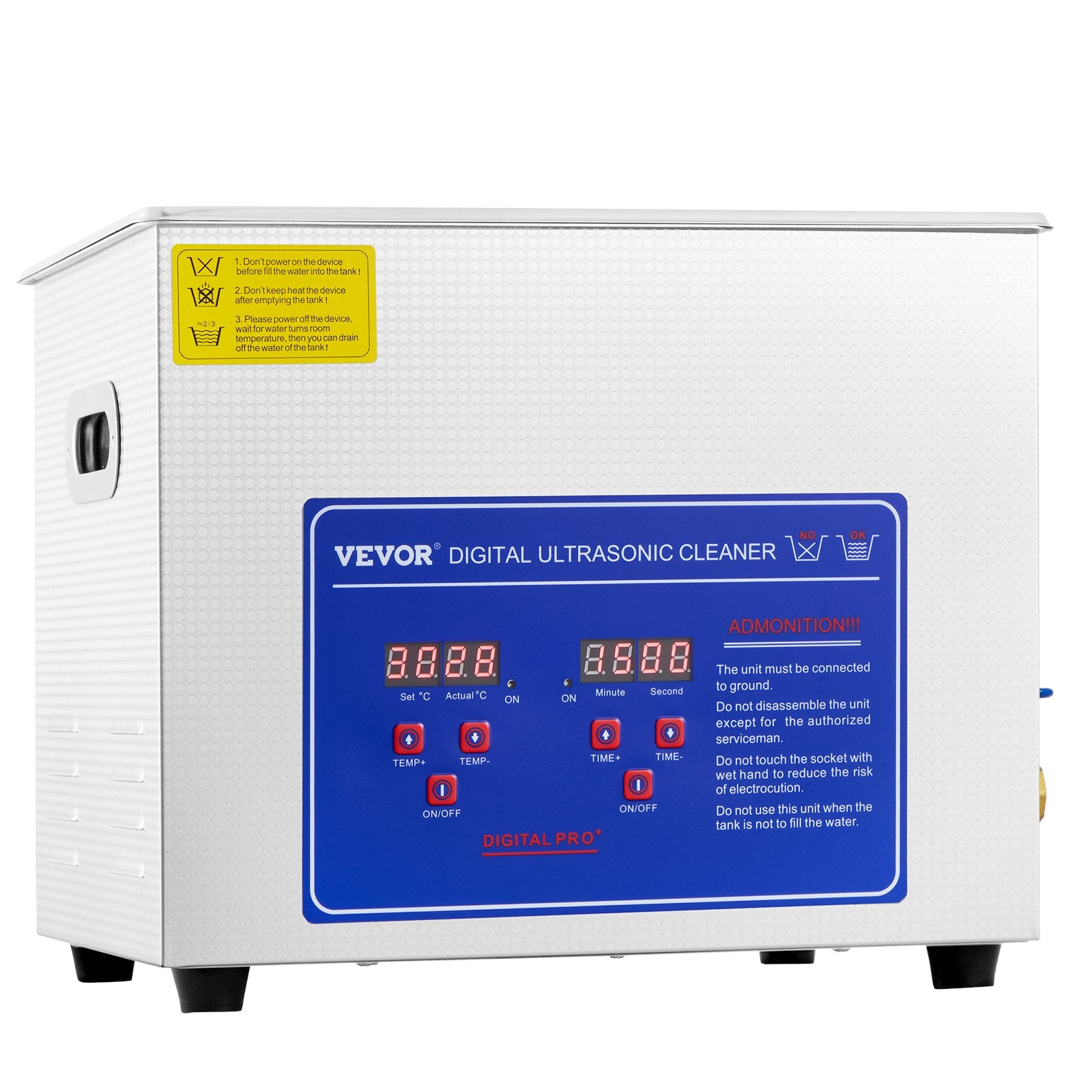 Nettoyeur à ultrasons professionnel VEVOR