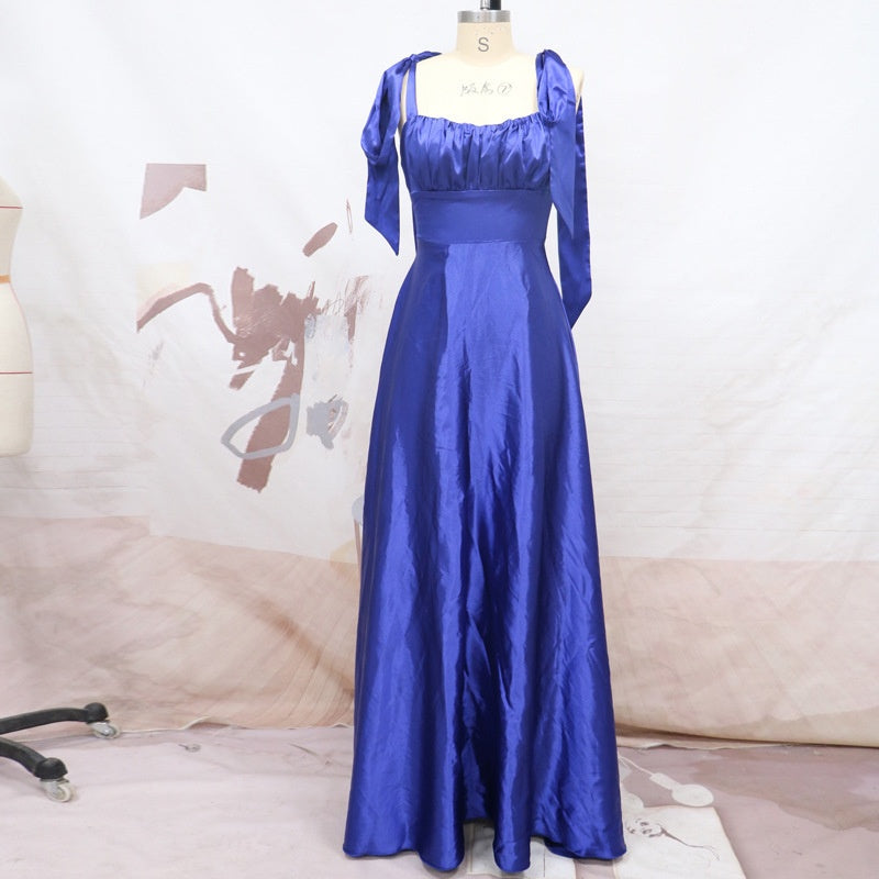 Mode Sans manches Camisole Gown Demoiselle d'honneur Robe de soirée Femmes
