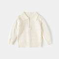 Garçons Plaid tricoté Top avec des motifs floraux