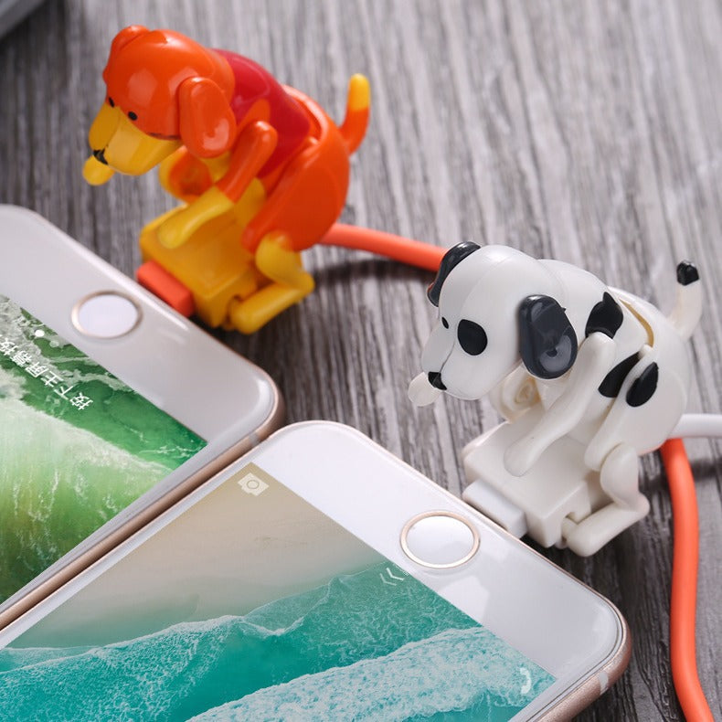 Cartoon Rogue Chien et Puppy Data Cable