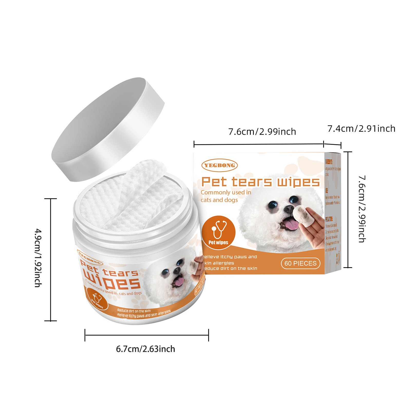 Essuie-glace pour chiens et chats