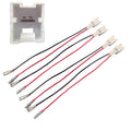 2pcs 4PCS porte de voiture haut-parleur Wiring Harness connecteur connecteur compatible avec Sentra Al