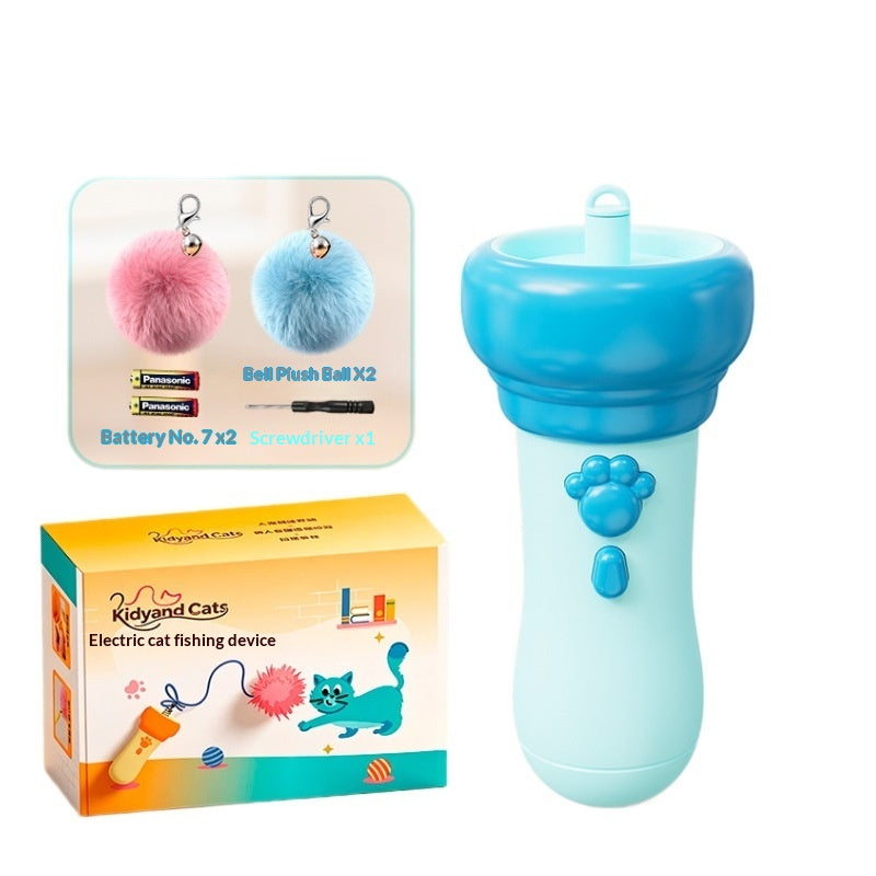 Jouet de chat Teaser Jouet électrique de pêche de chat