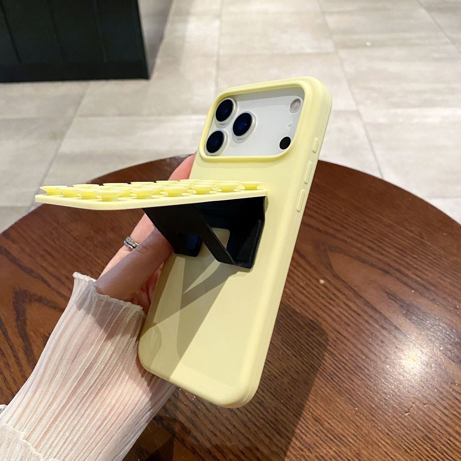 Suction-coup pliable Stand adapté aux téléphones