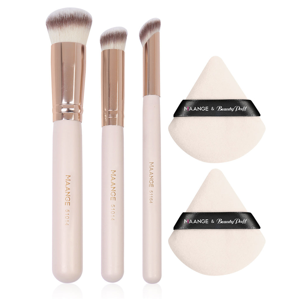 Set de puff en poudre Triangle de brosse de maquillage