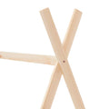 Lit pour enfants Cadre en bois de pin massif Cadre en bois de pin massif