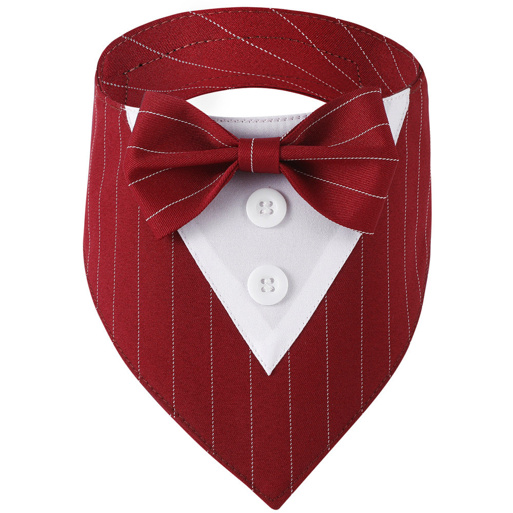 Bibe de chien de style britannique pour les mariages