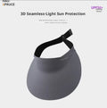 Chapeau d'écran solaire sans traces-Dark Gray-1 Haut