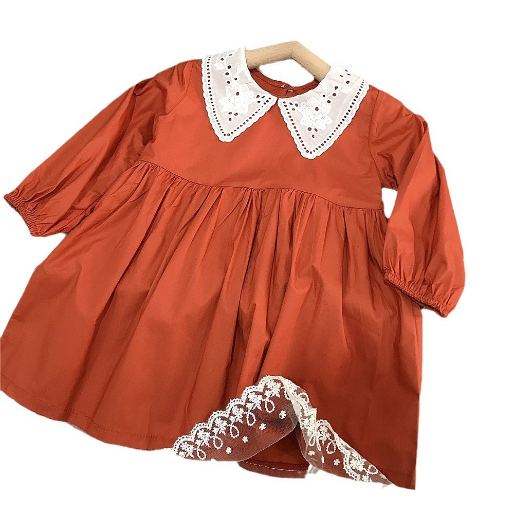 Robe de Dentelle Fashionable pour Filles