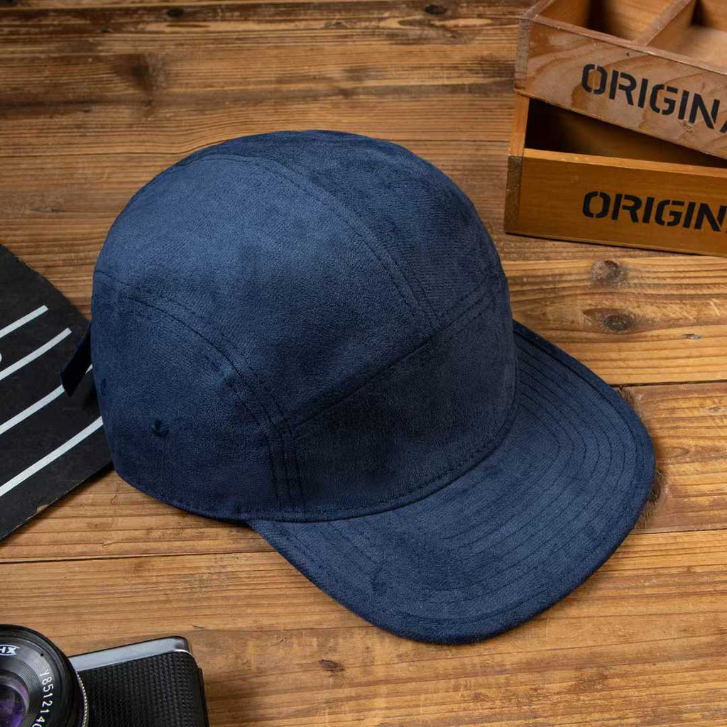 Hommes et femmes Solid-color Soft-top élégant Casual Short-brim Casquettes de baseball pour les couples