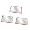 Sac de rangement mural de 3pc sans forage