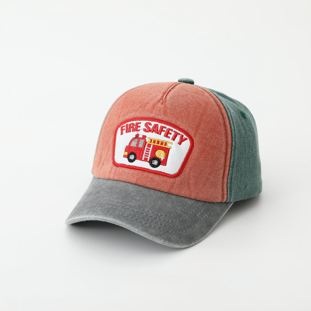 Couleur de match Dinosaur Brodery Laver worn Out Do Old rétro casual Cap de baseball pour enfants