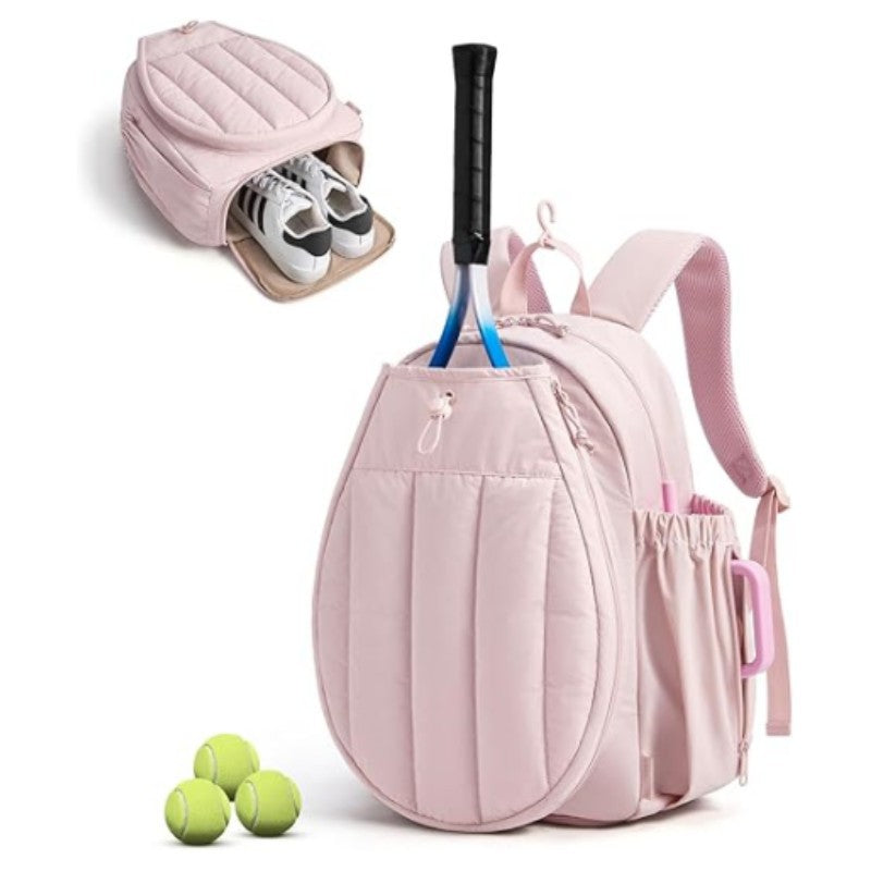 Sac de pickleball Sac de rangement sac à dos étanche et facile à nettoyer avec un compartiment de chaussures