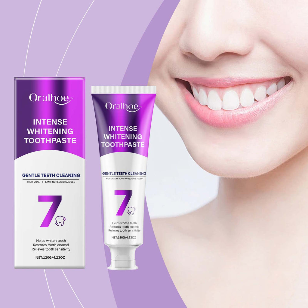 Suppression des taches de dents Blanc vif Dentifrice 120g 1box