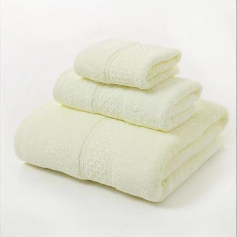 Ensemble de serviette en coton pur absorbant 6 pièces