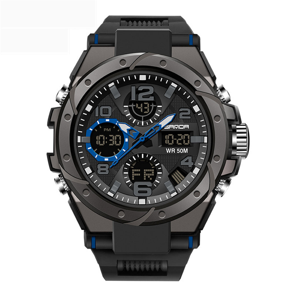 Montre Quartz multifonctionnelle pour homme
