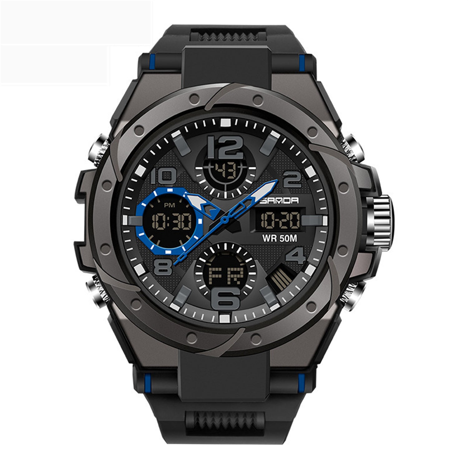 Montre Quartz multifonctionnelle pour homme