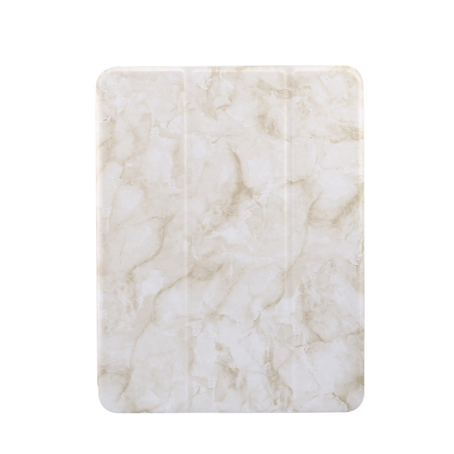 9 Tri-fold Marbling avec stylo logement d'avion de fente