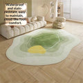 Rug Mat côté de lit à usage de maison crème style tapis de sol