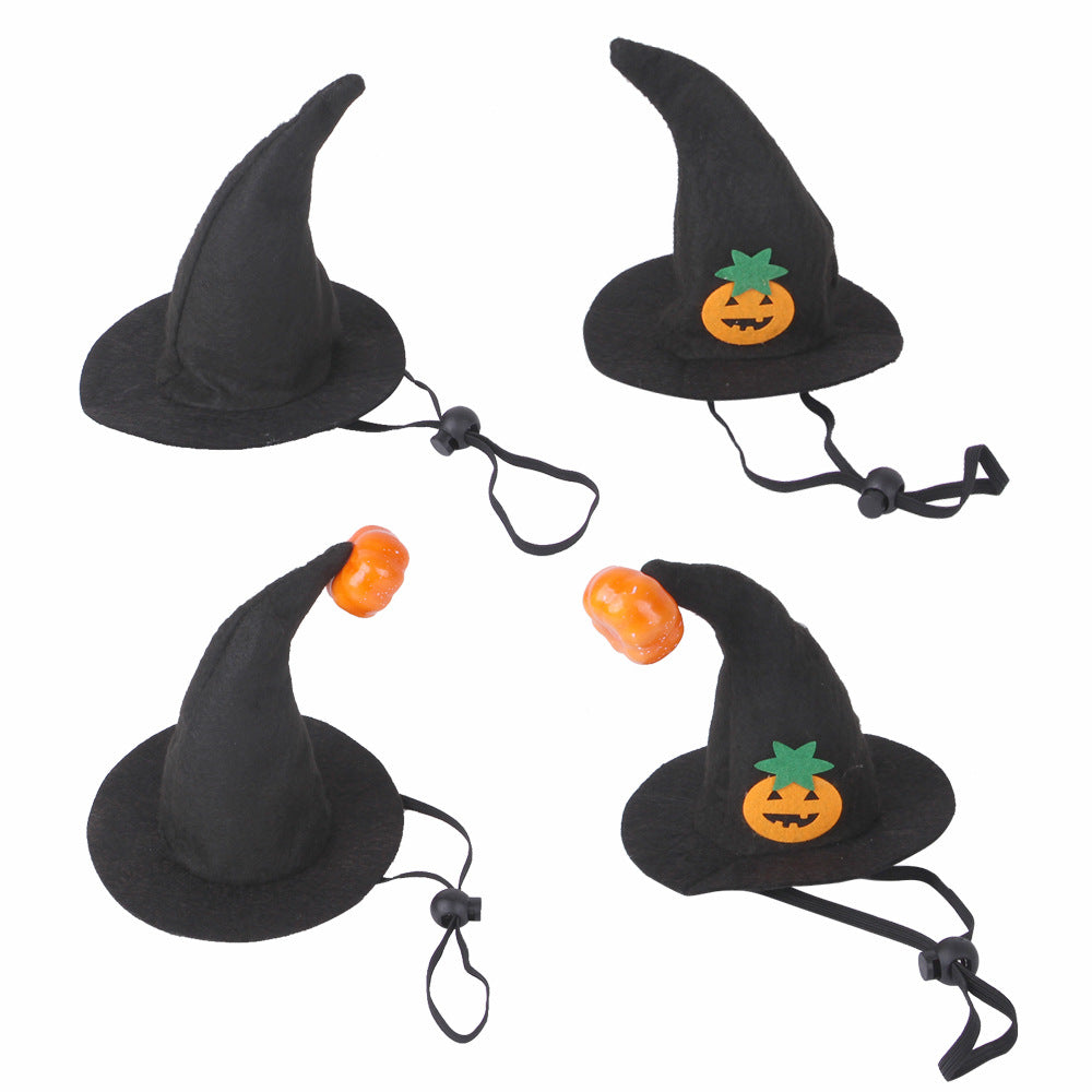 Chapeau de chat d'Halloween Chapeau de citrouille