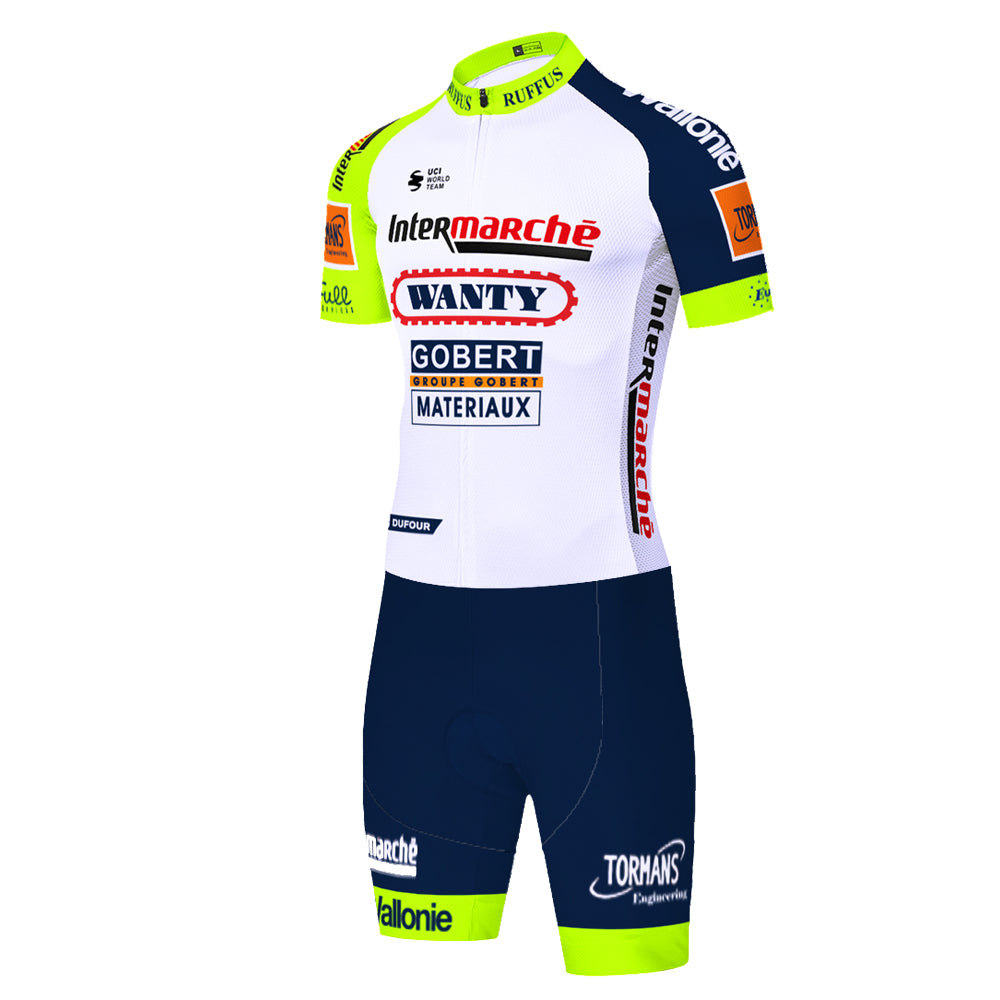 Gel 20D pour hommes Spandex Quick Dry Triathlon Jersey