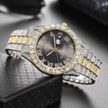 Montre Quartz à cadran numérique romain