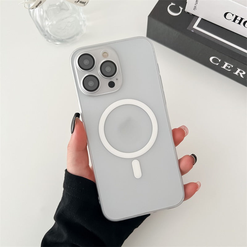 Étui de téléphone ultra-mince Mist Givre magnétique tout compris