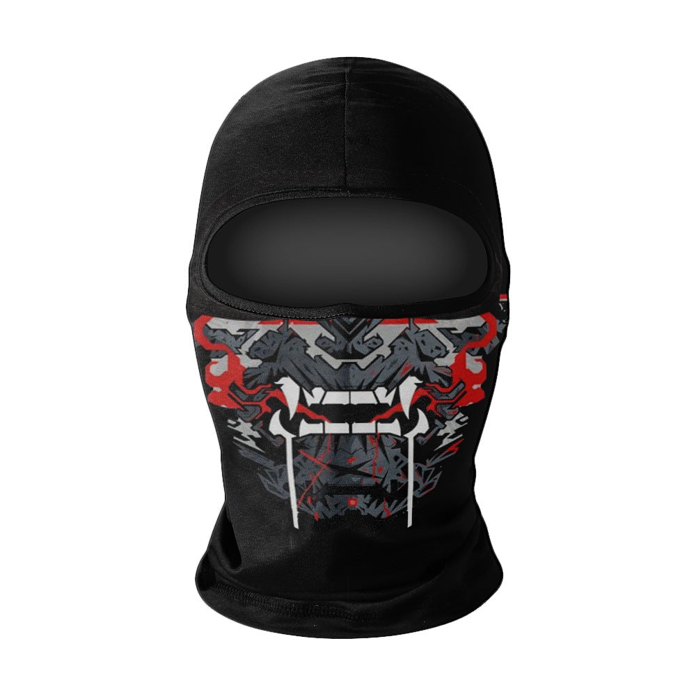 Summer Breathable Full Face Outdoor Protection solaire Séchage rapide Ice Silk Headgear
