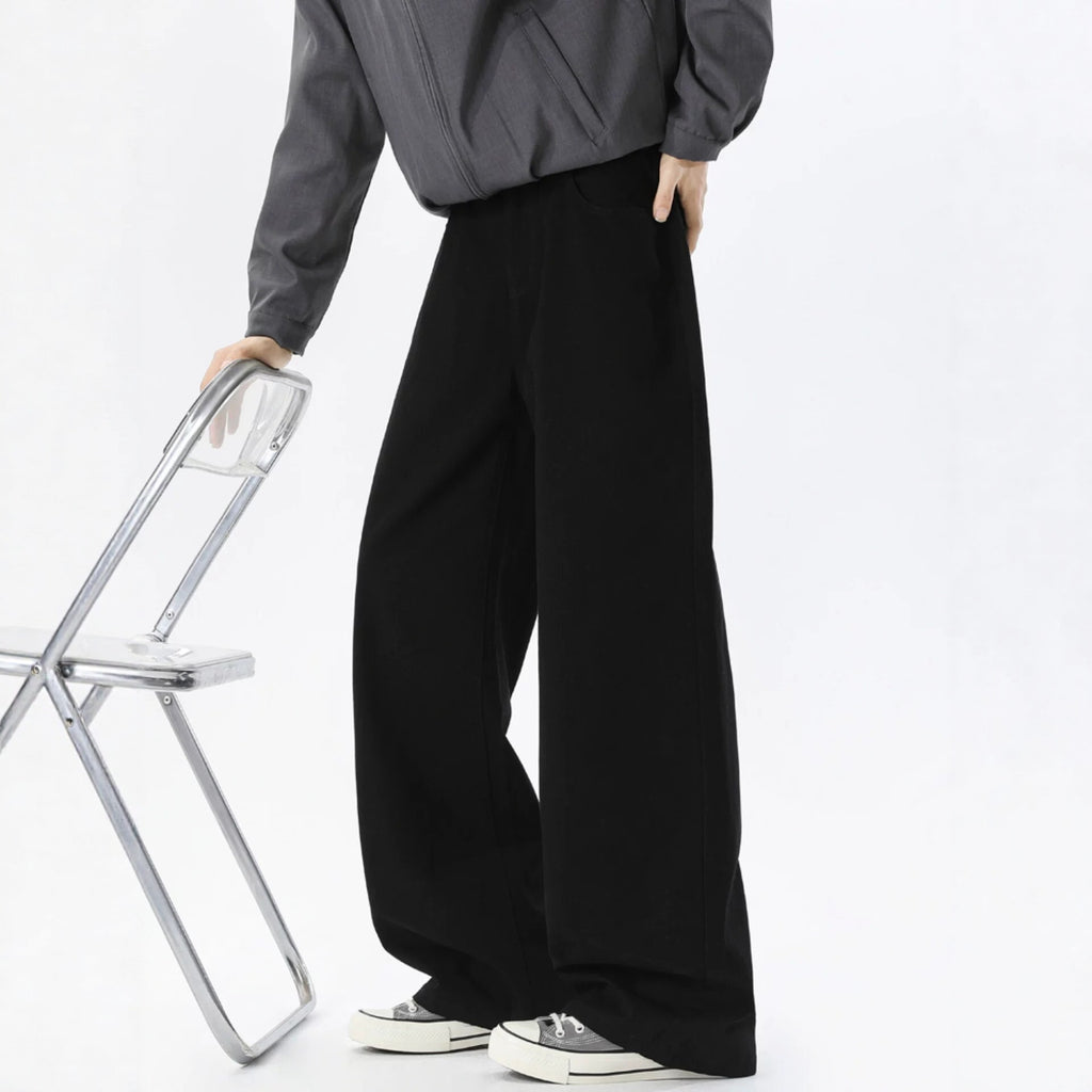 Pantalons casual lavés pour hommes