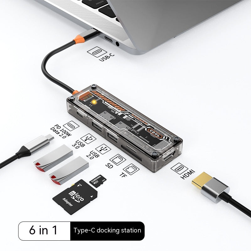 Hub Expansion Dock Notebook Convertisseur d'ordinateur
